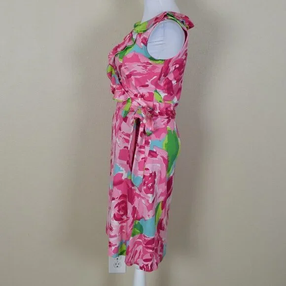 Lilly Pulitzer First Impressions Hayden Wrap Dress S - Picture 7 of 10
